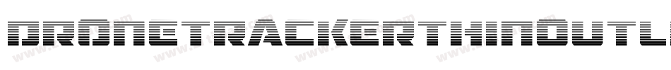 DroneTrackerThinOutline-gOeP字体转换