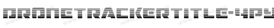 DroneTrackerTitle-4PYx字体转换