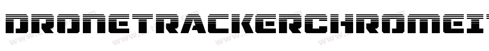 DroneTrackerChromeItalic-29B3字体转换