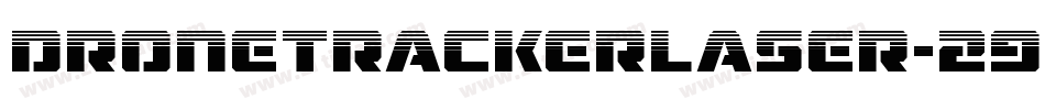 DroneTrackerLaser-29Bl字体转换