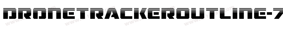 DroneTrackerOutline-7gKR字体转换