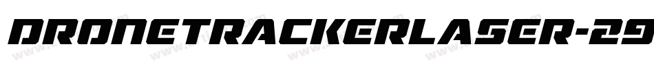 DroneTrackerLaser-29Bl字体转换