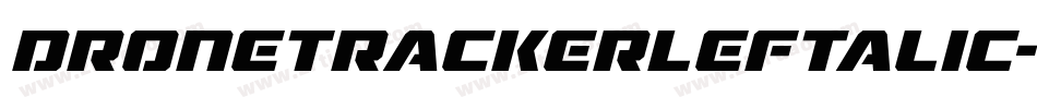 DroneTrackerLeftalic-w6W8字体转换