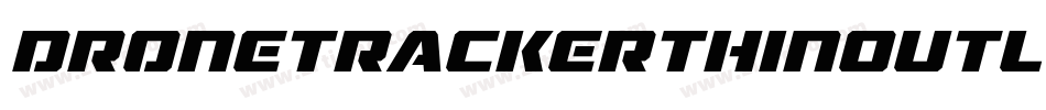 DroneTrackerThinOutline-gOeP字体转换
