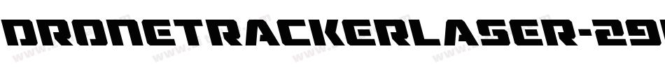 DroneTrackerLaser-29Bl字体转换