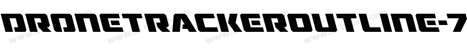 DroneTrackerOutline-7gKR字体转换