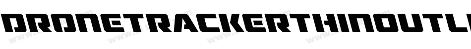 DroneTrackerThinOutline-gOeP字体转换