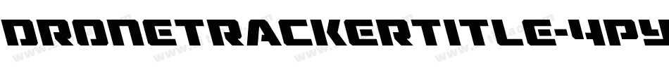 DroneTrackerTitle-4PYx字体转换