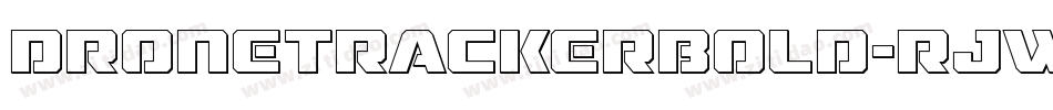 DroneTrackerBold-rjW8字体转换