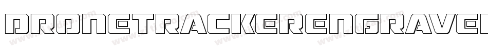 DroneTrackerEngraved-nq41字体转换