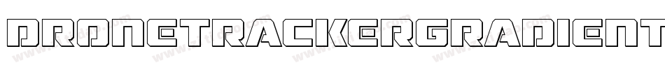 DroneTrackerGradientItalic-Y7Ka字体转换