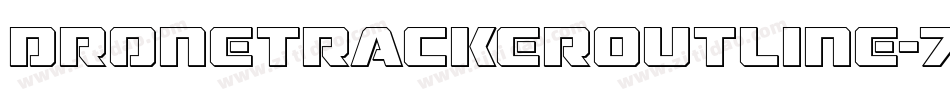 DroneTrackerOutline-7gKR字体转换