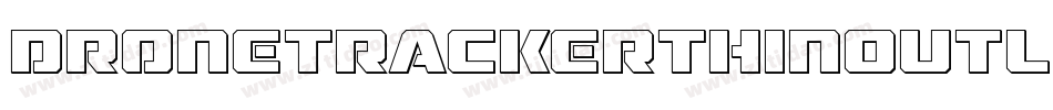 DroneTrackerThinOutline-gOeP字体转换