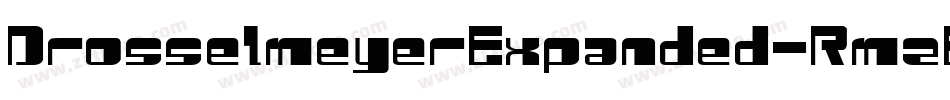 DrosselmeyerExpanded-Rmz6字体转换