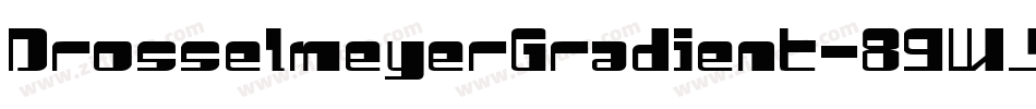 DrosselmeyerGradient-89WJ字体转换