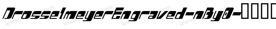 DrosselmeyerEngraved-nBy0字体转换