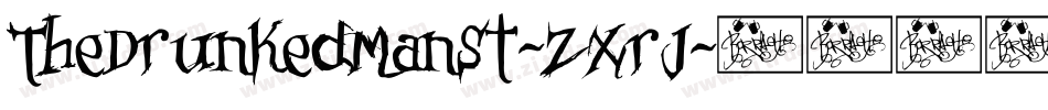 TheDrunkedManSt-ZXrJ字体转换