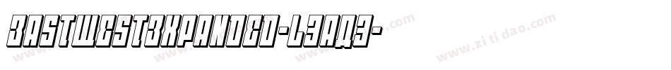 EastWestExpanded-L3aA3字体转换