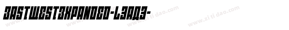 EastWestExpanded-L3aA3字体转换