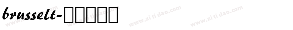 brusselt字体转换