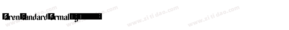 KarenStandardNormal-3yX3字体转换