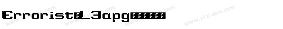 Errorist-L3apg字体转换