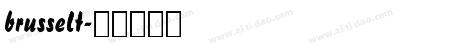 brusselt字体转换