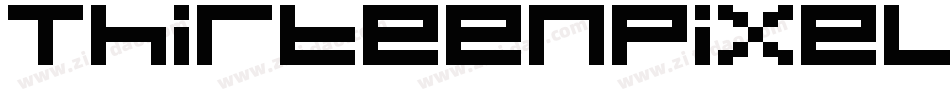 ThirteenPixelFontsRegular-wjR3字体转换