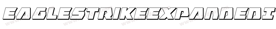 EagleStrikeExpandedItalic-MKEP字体转换
