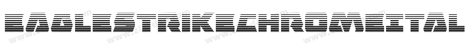 EagleStrikeChromeItalic-BJOw字体转换