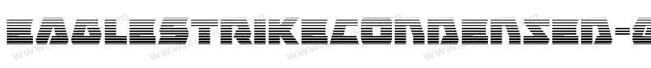 EagleStrikeCondensed-892n字体转换