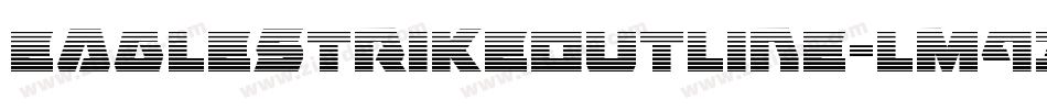 EagleStrikeOutline-LM93字体转换