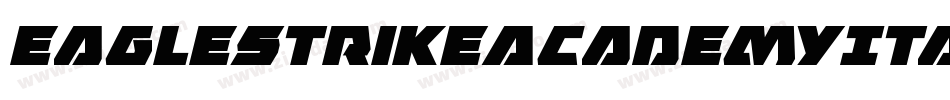 EagleStrikeAcademyItalic-l1pw字体转换