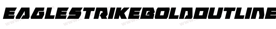 EagleStrikeBoldOutline-nB4O字体转换