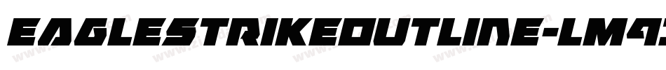 EagleStrikeOutline-LM93字体转换