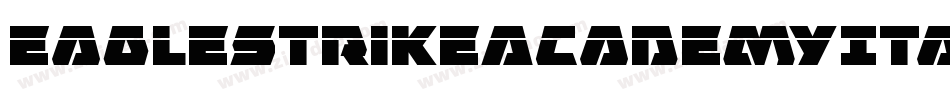 EagleStrikeAcademyItalic-l1pw字体转换