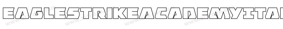 EagleStrikeAcademyItalic-l1pw字体转换