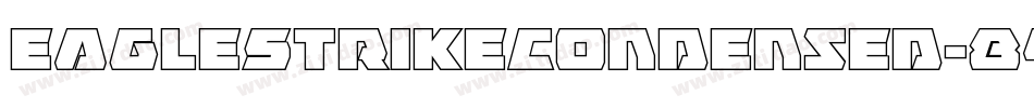 EagleStrikeCondensed-892n字体转换