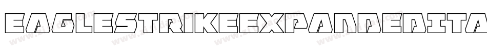 EagleStrikeExpandedItalic-MKEP字体转换