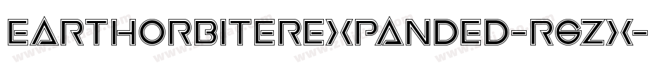 EarthOrbiterExpanded-r6Zx字体转换