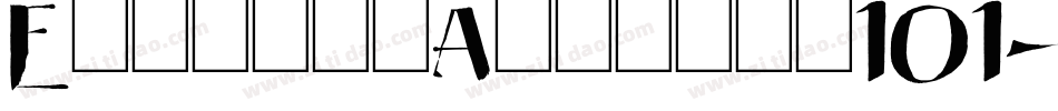 EasternAntique101-1qyL字体转换