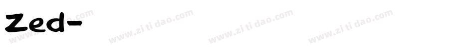 Zed字体转换