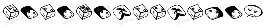 minijiankanti字体转换