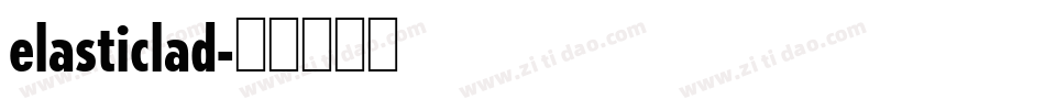 elasticlad字体转换