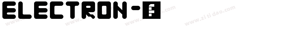 ELECTRON字体转换