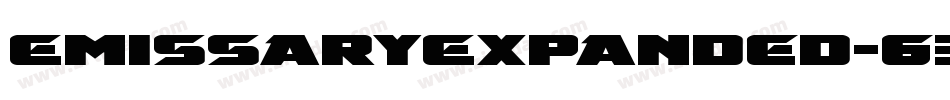 EmissaryExpanded-63Mo字体转换