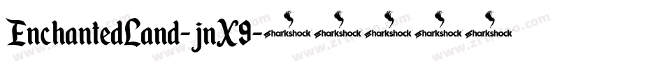 EnchantedLand-jnX9字体转换