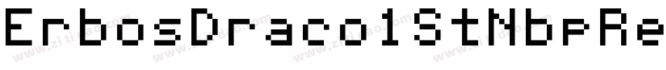 ErbosDraco1StNbpRegular-99V5字体转换
