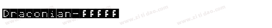 Draconian字体转换