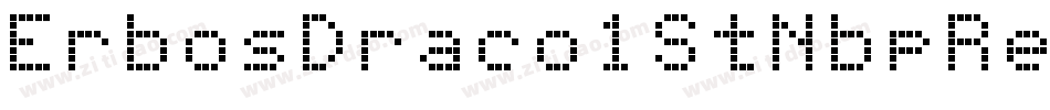 ErbosDraco1StNbpRegular-99V5字体转换
